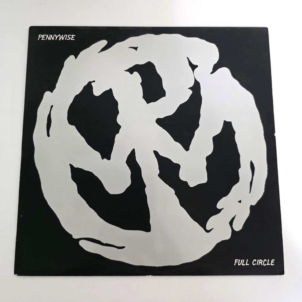 1997 Pennywise – Full Circle Vinyl LP Record Epitaph Rainbo Records